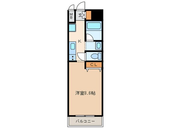 セレニティー名駅の物件間取画像